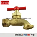 Non-Polished Brass Taps Zinc Alloy Brass Bibcock Water Tap Faucet ASbb007 Manufactory